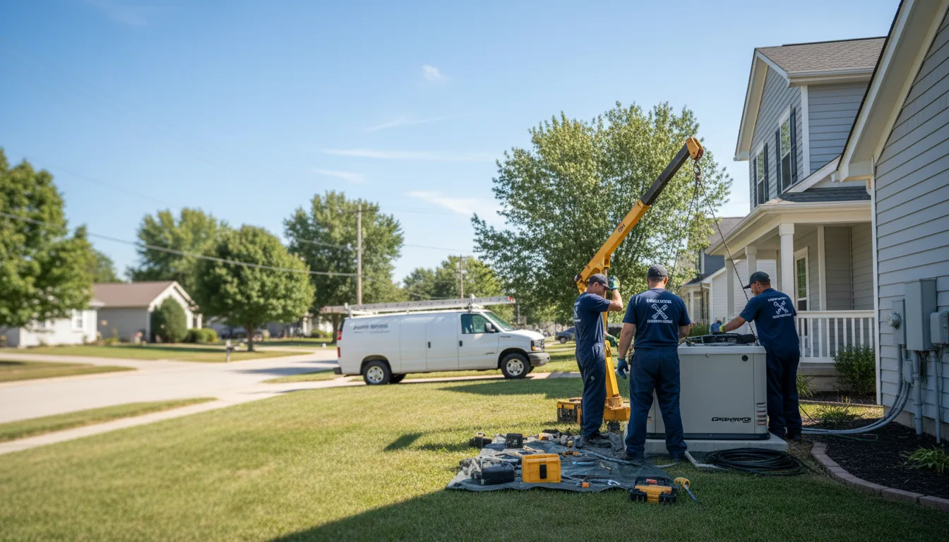 Generator Installation in Percival, IA near me